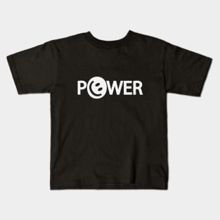 Power - positive energy design Kids T-Shirt